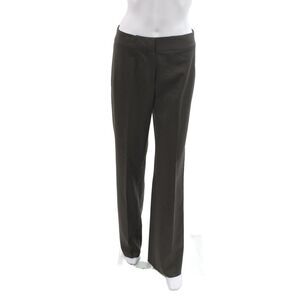 Valentino Roma Women Brown Wool Dress Pants Size 28